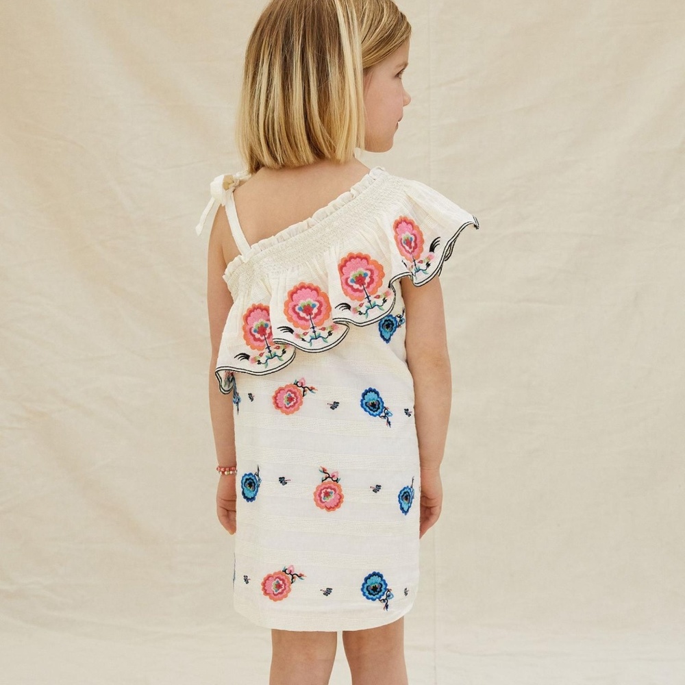 Anthropologie Plenty by Tracy Reese Embroidered Kids Dress - Picture 9 of 10